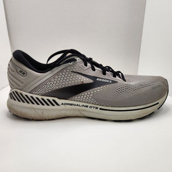 Brooks Adrenaline GTS 22‎ Shoes Men\'s 14 Wide Gray Running Sneakers 1103662E012 main image 14